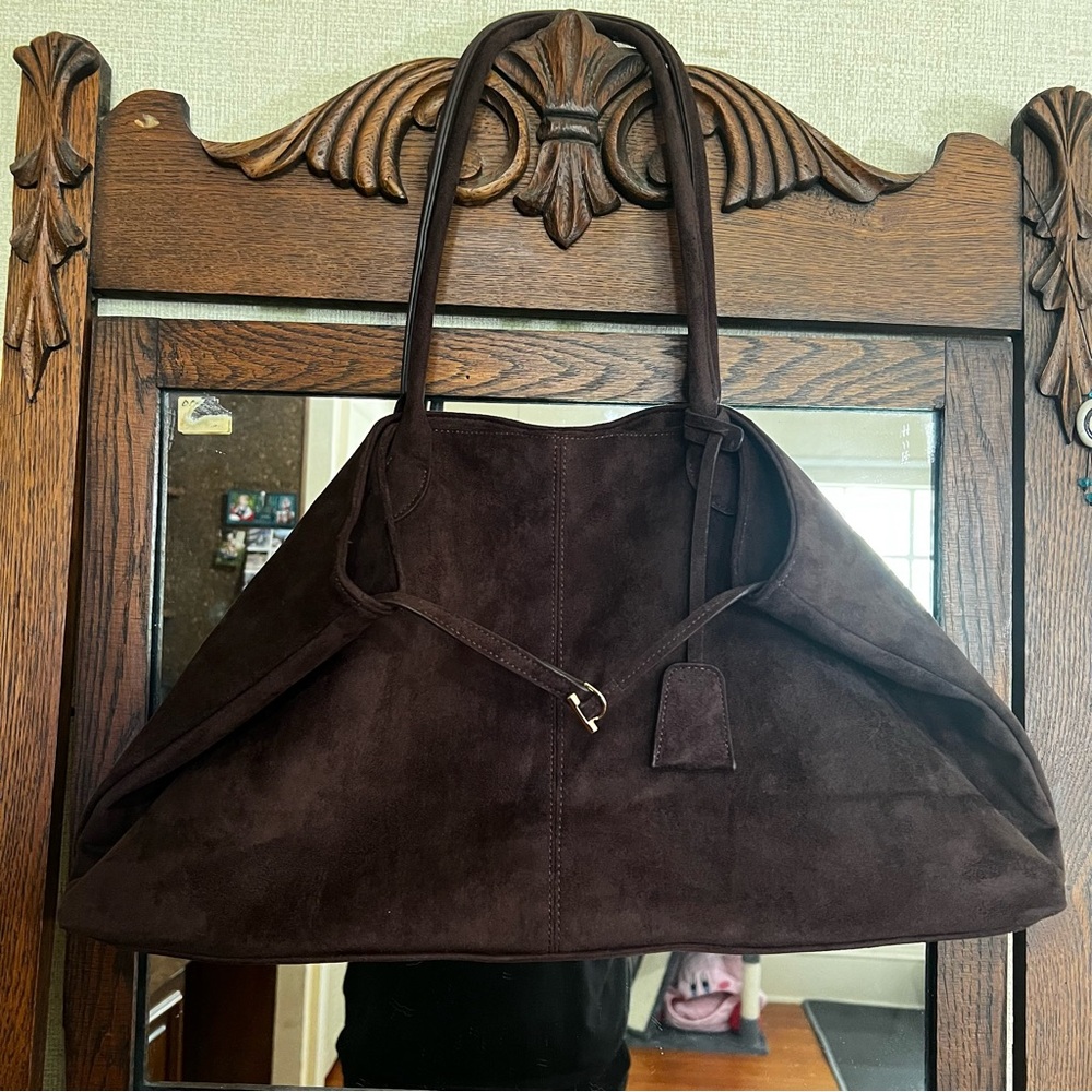 Viral Chocolate Brown Tote Bag